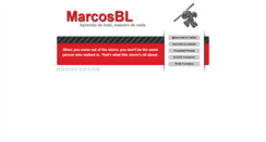 Desktop Screenshot of marcosbl.com