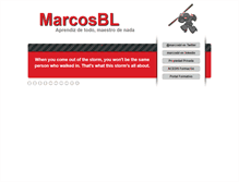 Tablet Screenshot of marcosbl.com